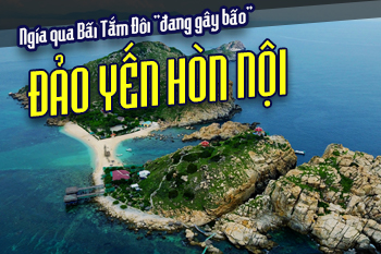 Đảo Yến Nha Trang Với Bãi Tắm Đôi "Gây Sốt"