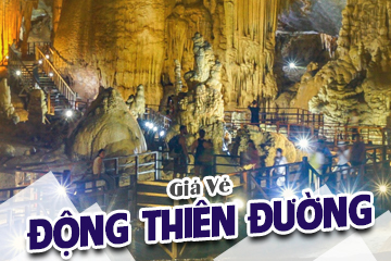 [Mới Nhất] Giá Vé Động Thiên Đường Quảng Bình