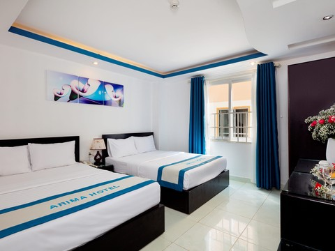 Superior City view, Twin beds
