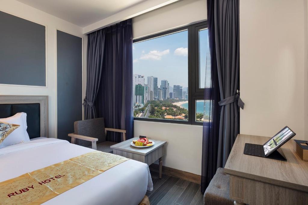 Phòng Deluxe cho 4 Người nhìn ra Thành phố