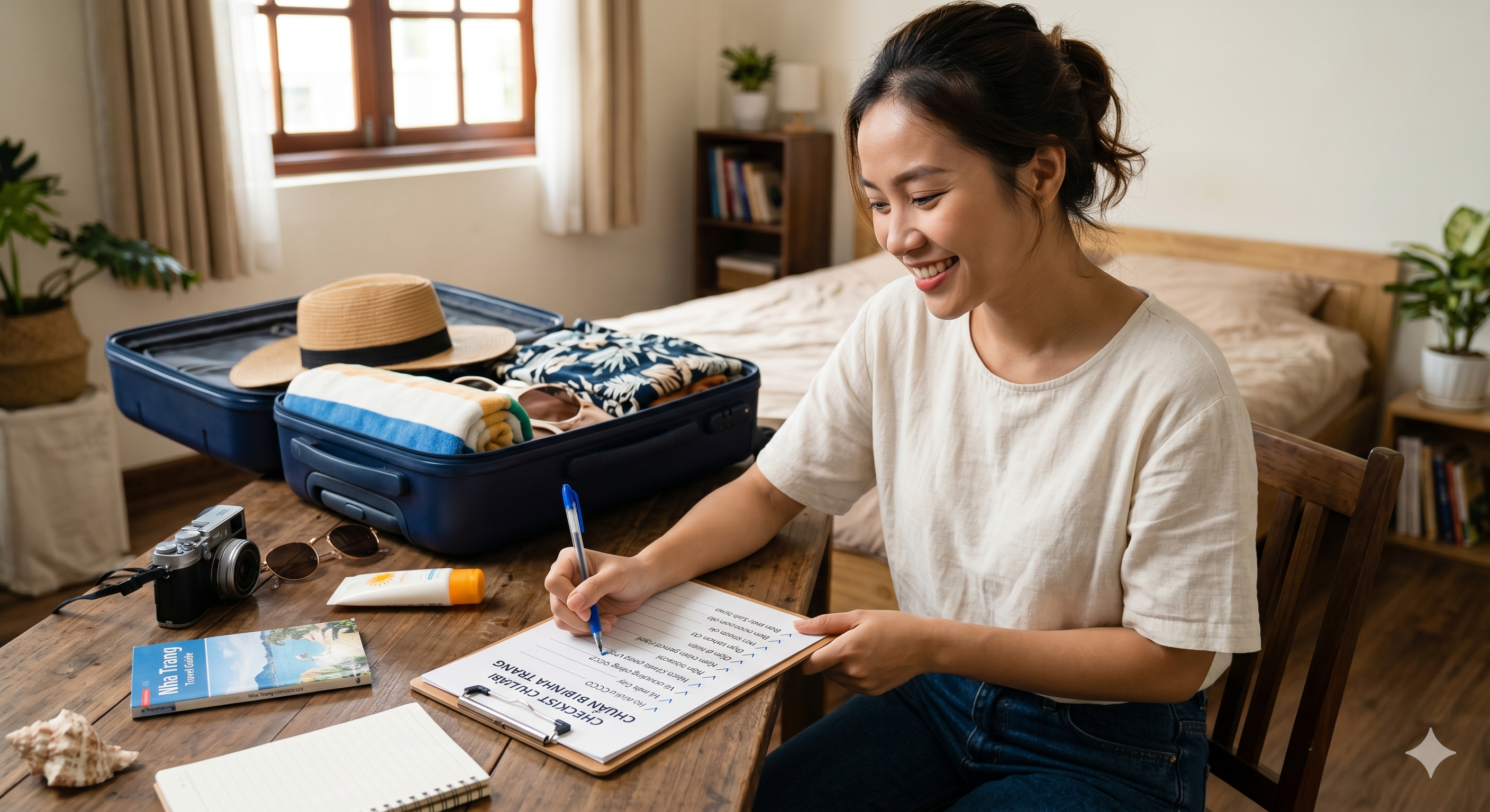 checklist đi biển Nha Trang