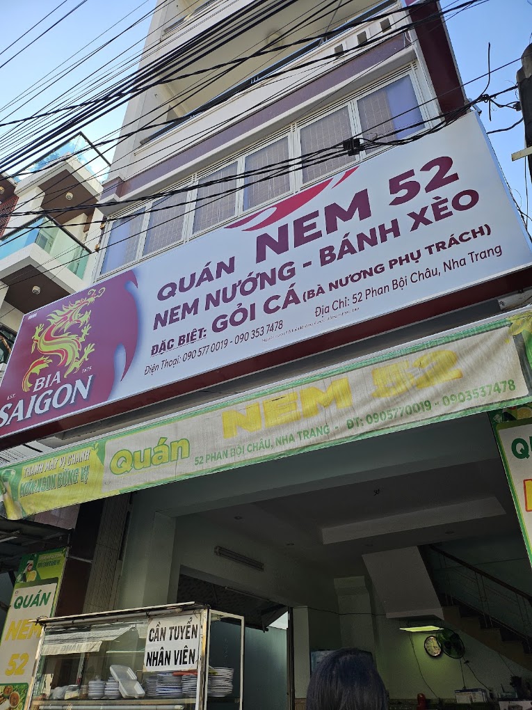 Quán nem 52 Dì Nương